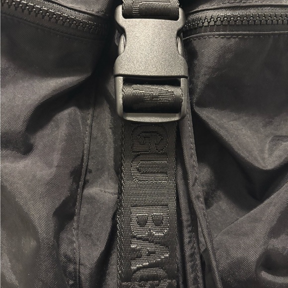 baggu leather backpack black black quirk collective A smaller version of our Recycled Leather Shoulder Bag BAGGU Sport Backpack | Black